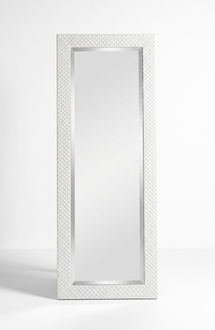 Handgefertigter Spiegel Bodenspiegel groß Holzrahmen echtem Holz 176x86cm Hänge