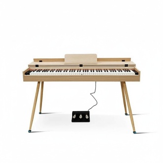Hellbraunes Piano Digitalpiano Stage Klavier Hochglanz Heimklavier