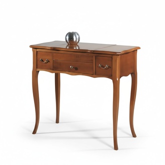 Hochwertige Schminktisch Konsole Luxus Holz Schlafzimmer Braun Konsolentisch Neu