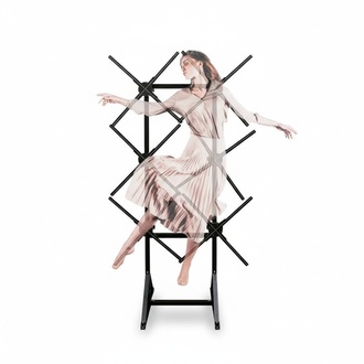 Holografischer Projektor 3D Figur Event Stand Hologramm Messen Webung Display