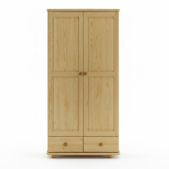 Holz Kleiderschrank Schrank Garderobe Schlafzimmer Vollholz Möbel Holz Schränke