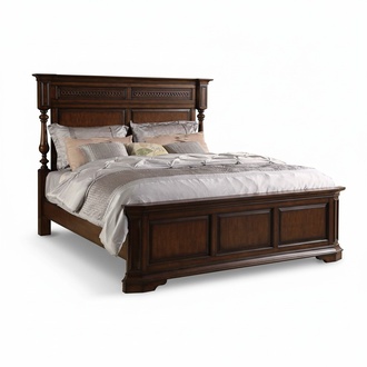 Holzbett Bett Doppelbett Echtholz Schlafzimmer Hotel 180x200cm Neu Betten Neu