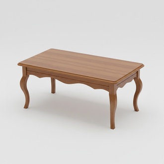 Holztisch Echte Handarbeit Klassische Tische Tisch Couchtisch Model PR1 Holz Neu