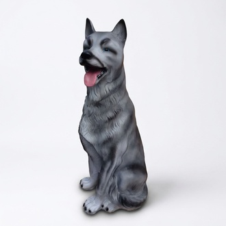 Hund Garten Deko Figur Statue Skulptur 83 cm Figuren Statuen Skulpturen (A28)