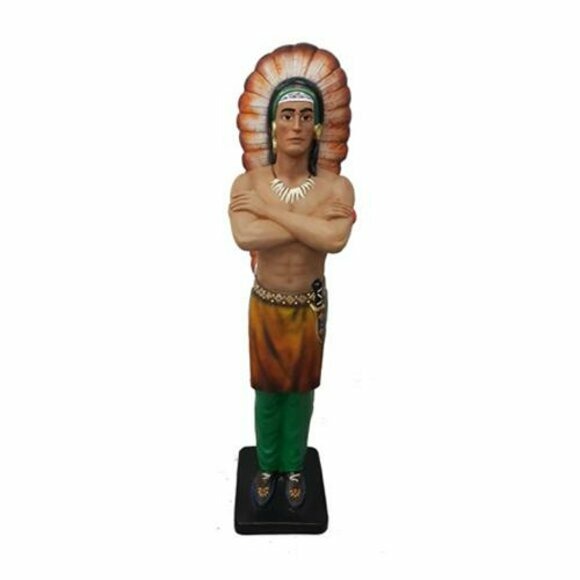 Statue der Indianer Figuren Statuen Figur Skulpturen Skulptur Ureinwohner 192cm.