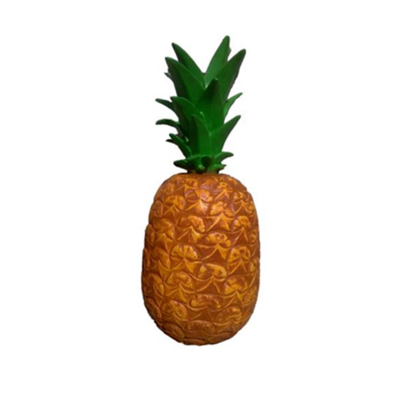 Design Garten Skulptur Figur Ananas Statue Laden Dekoration Deko Aussteller
