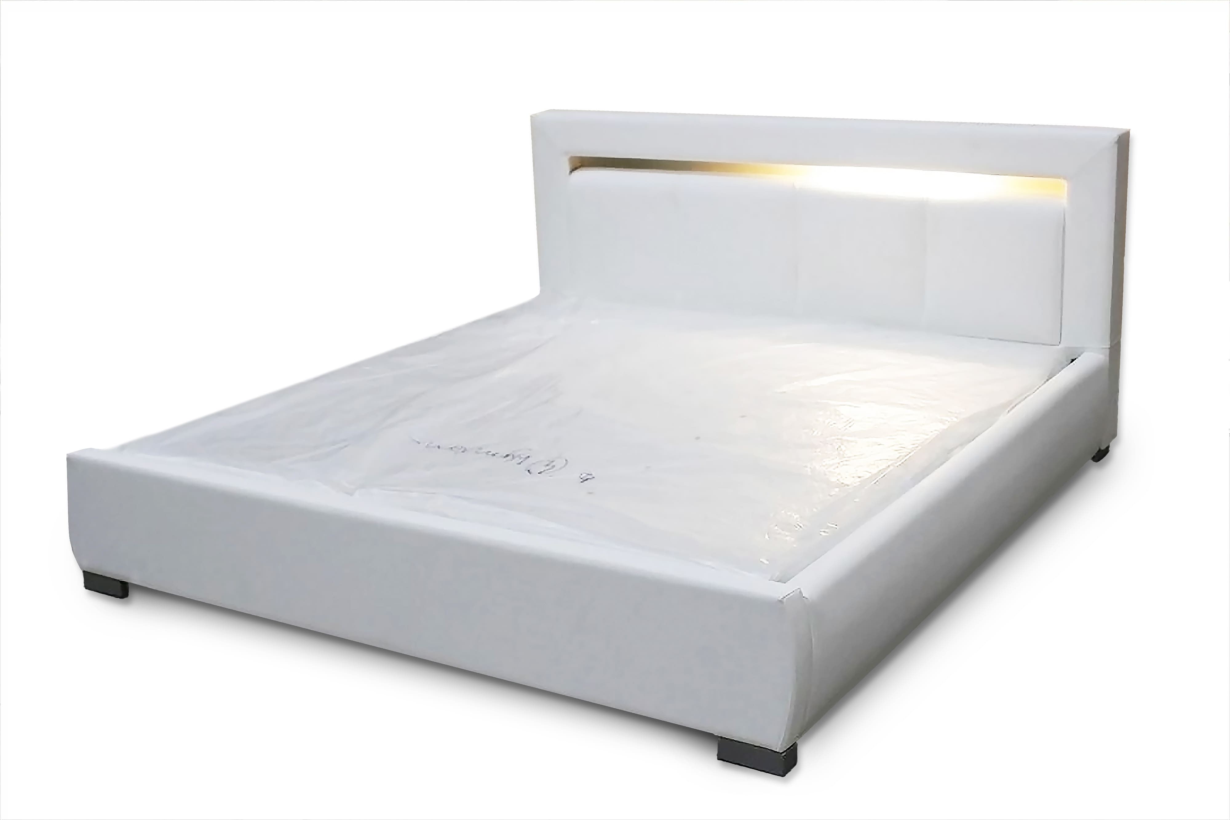 Leder Bett Polster Design Luxus Doppel Hotel Schlafzimmer Ehe Betten Sofort