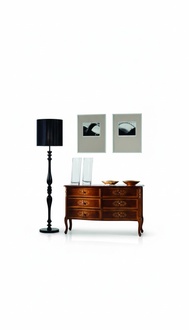 Italienische Holz Kommode Barock Stil Sideboard Kommoden Klassische Möbel Neu