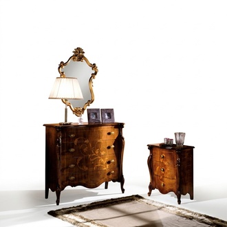 Braun Luxus Italienische Möbel Design Kommode Anrichte Holz Möbel Stil Barock