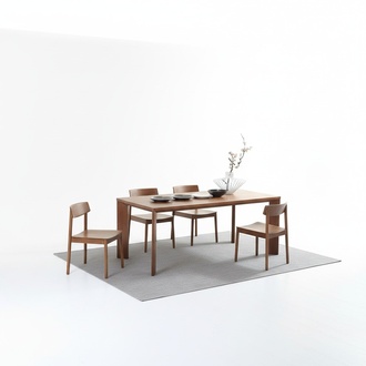 Italienische Möbel Designer Holz Glas Tisch Sitz Polster Ess Zimmer 6x Stuhl