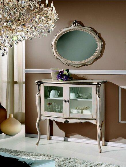 Wohnzimmer Italienische Möbel Klassische Barock Kommode Holz Sideboard Luxus