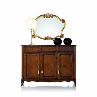 Italienische Möbel Stil Barock Kommode Schrank Luxus Schränke Design Anrichte Holz Neu