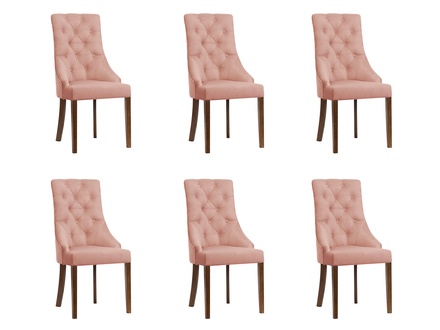 6x Chesterfield Sessel Lounge Club Polster Stuhl Stühle Sitz Garnitur Lehn Neu