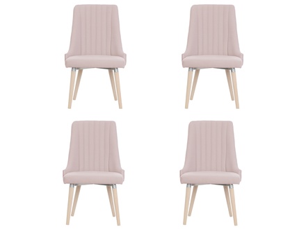 4x Stühle Stuhl Polster Modernes Set Design Lehn Garnitur Sessel Komplett Neu