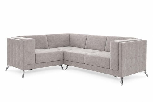 Stoff L-Form Couch Wohnlandschaft Ecksofa Garnitur Modern Design Sofa Sofort