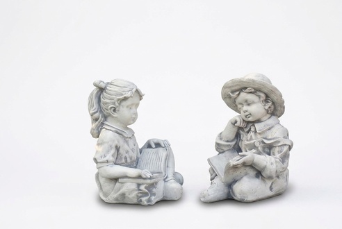 Junge 44cm Figur Statue Figuren Skulptur Statuen Garten Dekoration S101146
