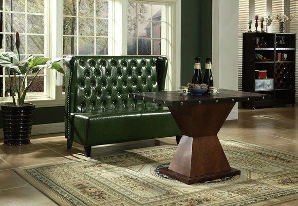Chesterfield Sofa Bank Couch Sitzbank Grün Wartezimmer Wohnzimmer