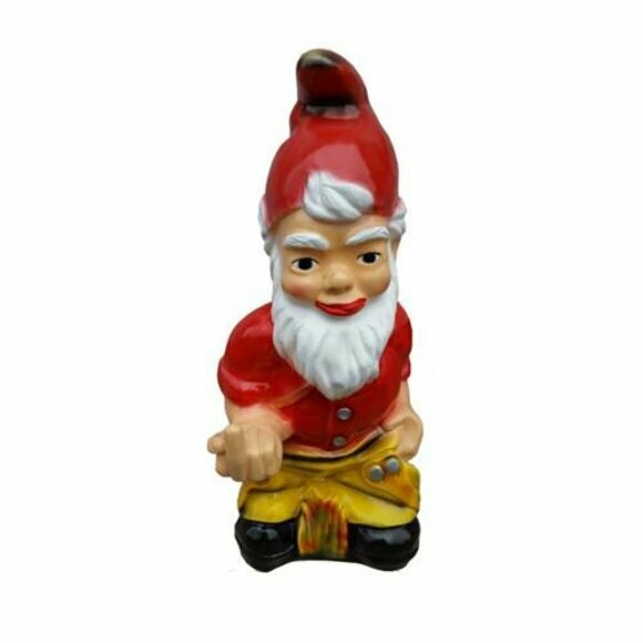 Garten Haus Dekoration Figur Statue Skulpturen Deko Figuren Zwerg Handarbeit 3