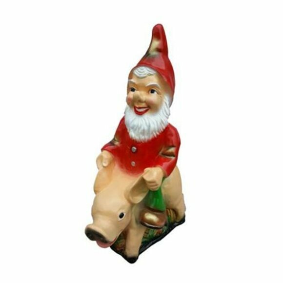 Garten Haus Dekoration Figur Statue Skulpturen Deko Figuren Zwerg Handarbeit K48