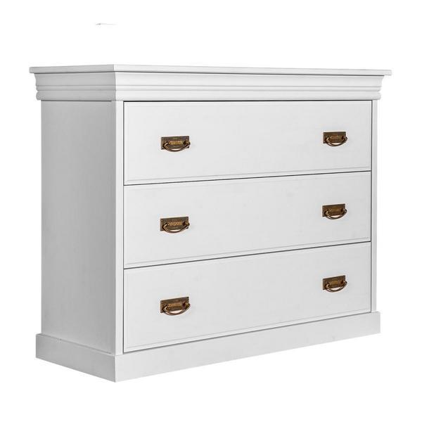 Kommode Sideboard Kommoden Sideboards 3 Schubladen Hochschrank Schrank Neu Holz