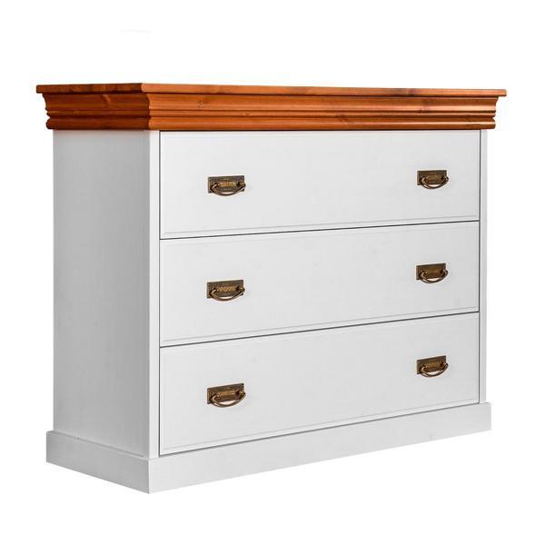 Klassische Kommode Schublade Kommoden Schrank Sideboard Holz Schränke Regal Neu