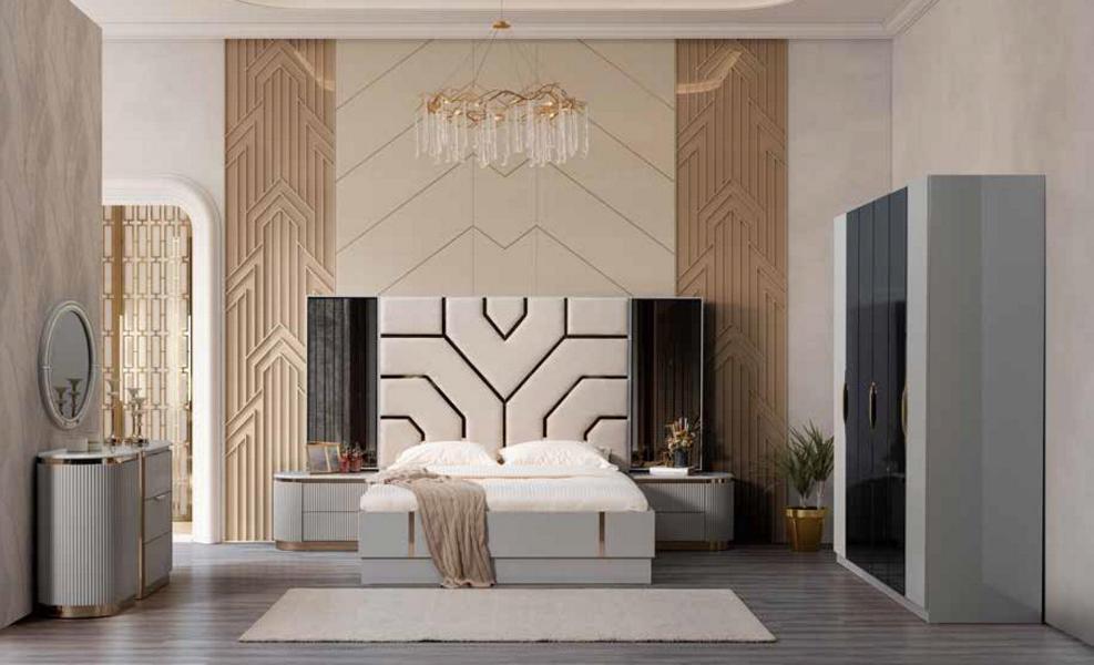 Luxus Schlafzimmer Kleiderschrank Modernes Kleiderschrank mit Spiegel