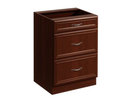 Schubladenschrank Unterschrank Schubladenkommode 3 Schubladen Küche