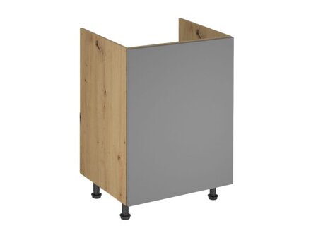 Spülenunterschrank Unterschrank Waschbeckenschrank Küchenschrank Grau