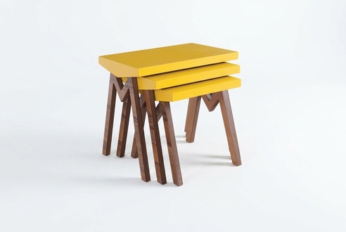 Kaffeetisch Beistelltisch Tische Wohnzimmertisch Tische Holztische 3tlg. Set Neu