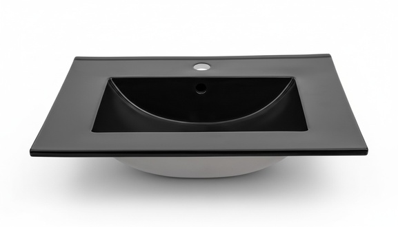 Keramik Waschtisch Waschbecken Einbau Schwarz Becken Waschbecken Waschtische Bad