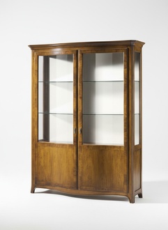 Klassisch Vitrine Schrank Holz Möbel Schränke Möbel Vitrinen Design Neu