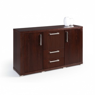 Klassische Braun Holz Kommode Kommoden Kommodenschrank Holzschrank