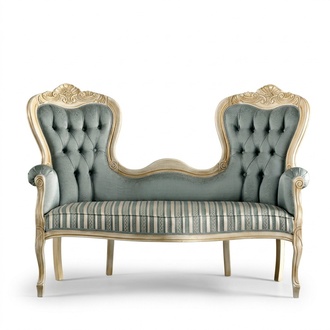 Klassische Chesterfield Sitzbank Polstermöbel Wohnzimmer Textilbank