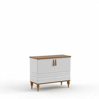 Klassische Kommode Vitrine Kommoden Vitrinen Kommodenschrank Schrank TO-K2sz