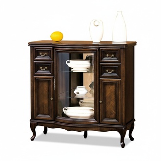 Klassische Kommode Vitrine Sideboard Kommoden Kommodenschrank Bar Schrank W-K3B