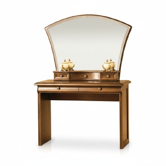 Klassische Konsole Schminkspiegel Schminktisch Frisierkomode Landhaus Model N-LT