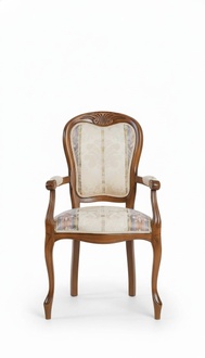 Klassische Stühle Luxus Holz Lehnstuhl Holzstuhl Design Stuhl Esszimmerstuhl