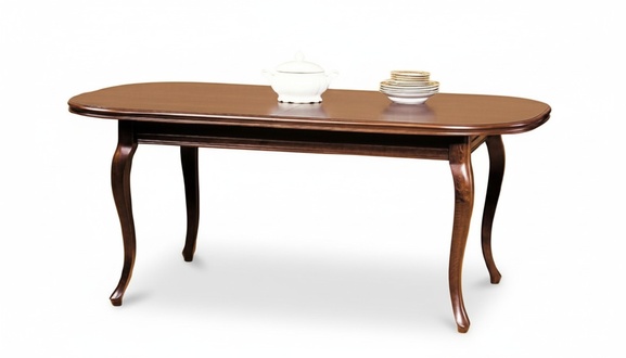 KLASSISCHE TISCHE ESSTISCH ESSZIMMER TISCH ECHT HOLZ Italienische Möbel - ZB-5