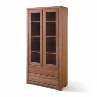 Klassische Vitrine Schrank Vitrinenschrank Vitrinen Anrichten Glas Schränke Neu