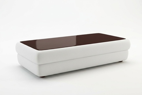 Klassischer designer Couchtisch Wohnzimmer Möbel Leder Beistelltisch Tisch