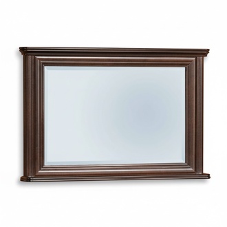 Klassischer Designer Echten Holz Rahmen XXL Spiegel 107x71 Spiegel - Model W-L2