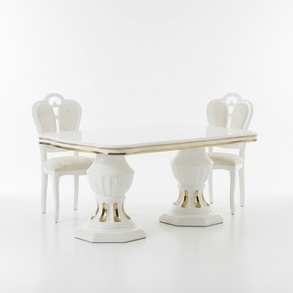 Klassischer Esszimmer Tisch Holz Tische Hochglanz Italienische Esszimmer Möbel