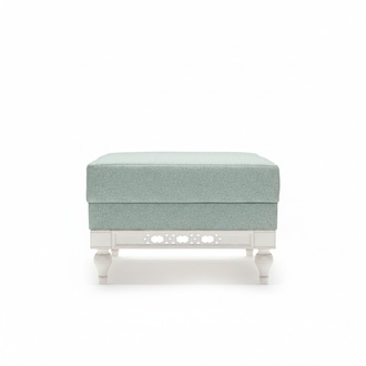 Klassischer Hocker Retro Rustikal Fußhocker Ottomane Sitzbank Bank Neu Flp3a