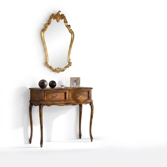 Klassischer Konsolentisch Moderne Holzmöbel Braun Schlafzimmer Möbel