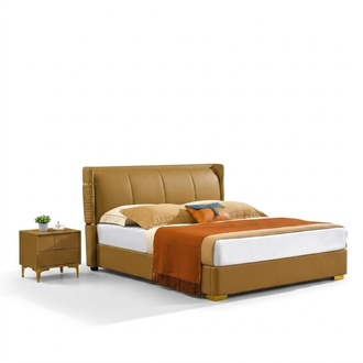 Klassisches Bett Doppel Hotel Betten 180x200 Möbel Schlafzimmer Luxus Möbel Neu