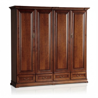 Kleiderschrank Flügeltürenschrank Hochschrank Kleiderkasten Garderobenschrank