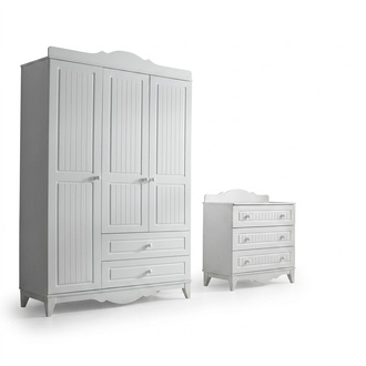 Kleiderschrank Kommode Modernes Design Kinderzimmer Wohnräume Stilvolle Möbel