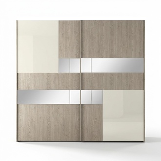 Kleiderschrank MobilPiu Luxus Massivholz Schlafzimmerschrank Schränke Neu