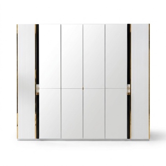Kleiderschrank Möbel Schrank Italienischer Stil Luxus Schränke Schlafzimmer Gold