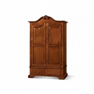 Kleiderschrank Schlafzimmer Design Holz Italienische Möbel Braun Neu